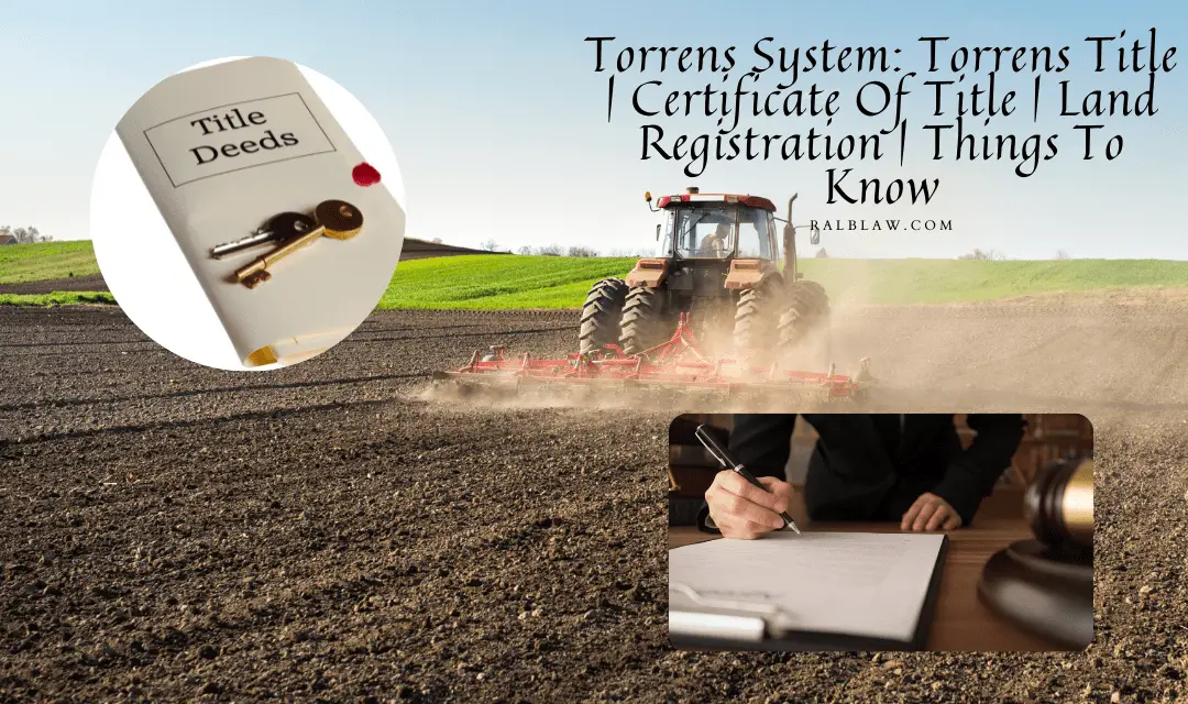 torrens title system meaning