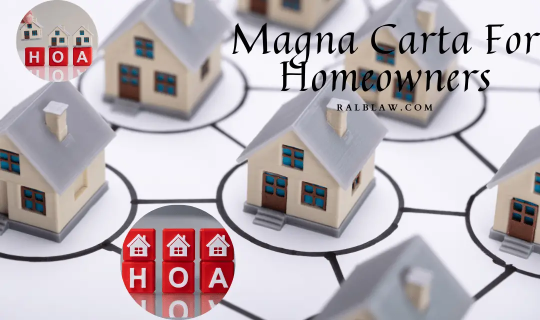 Read more about the article RA 9904 | Magna Carta For Homeowners | Homeowners Association Law