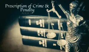 Read more about the article Prescription Of Crime Vs Prescription Of Penalty