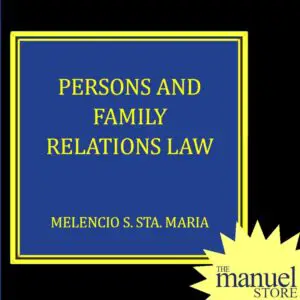 Persons and Family Relations Sta. Maria
