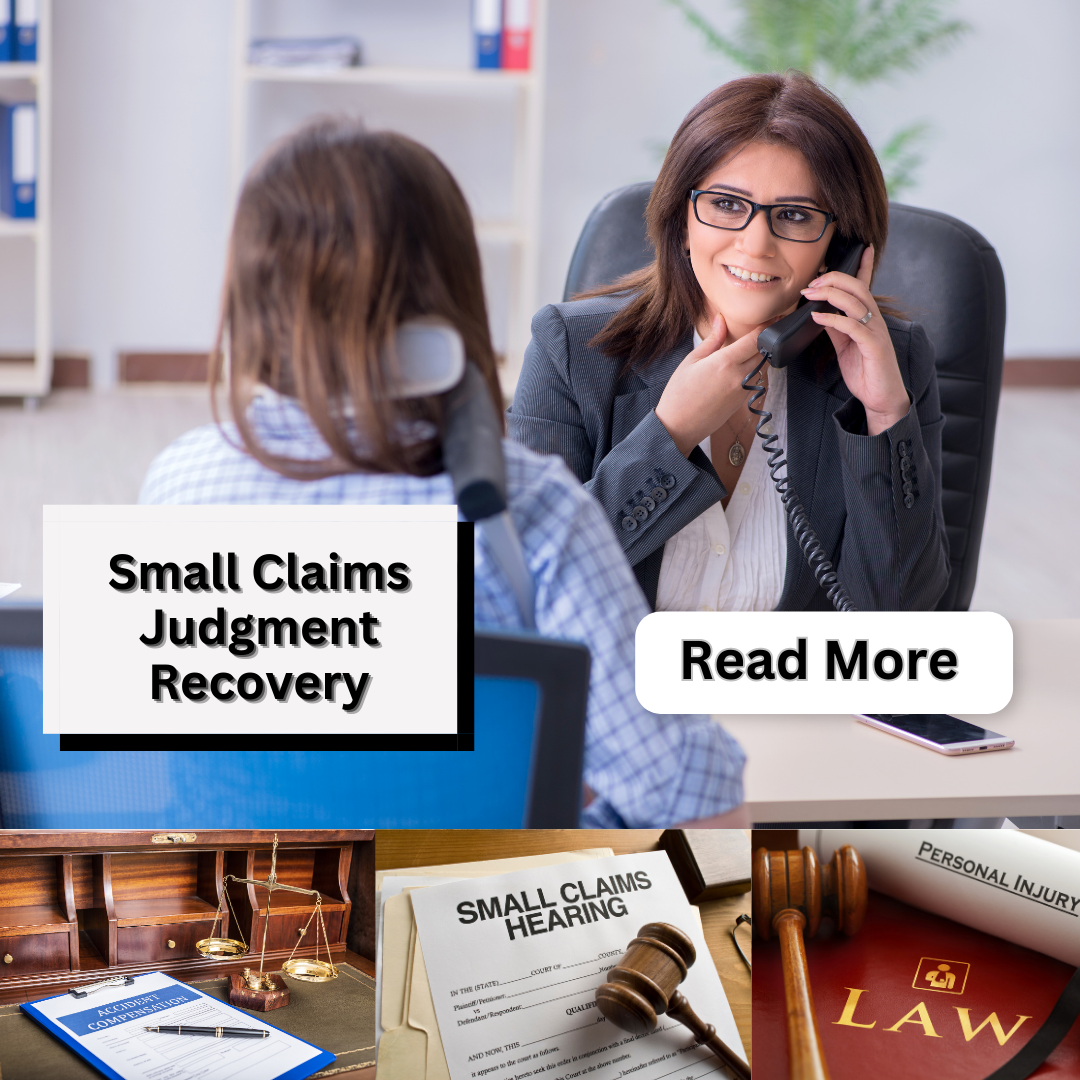 small claims judgment recovery
