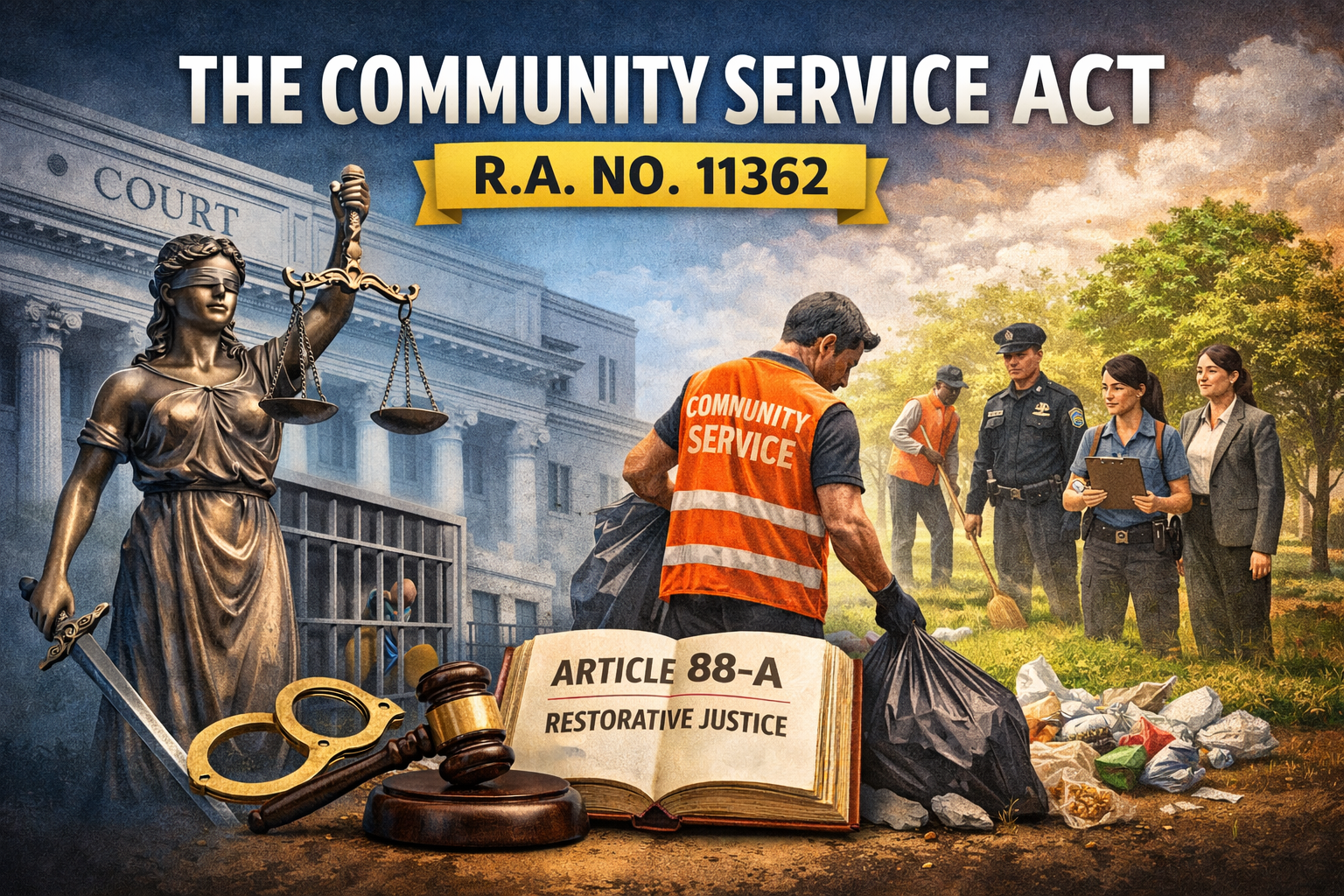 You are currently viewing The Community Service Act (R.A. No. 11362): A Practical Guide for Law Students and Practitioners